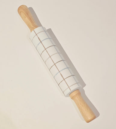 Silicone and Wood Rolling Pin