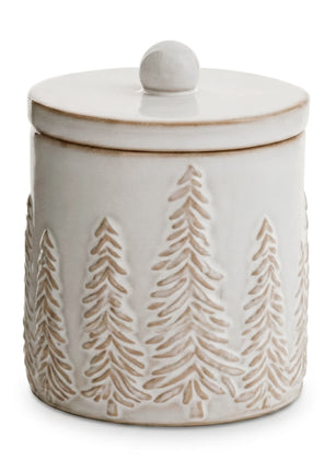 Stoneware Lidded Jar
