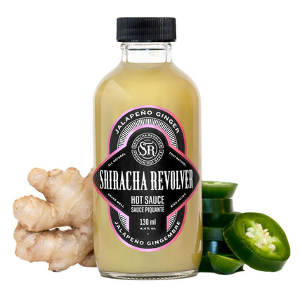 SRIRACHA REVOLVER Jalapeno Ginger Hot Sauce
