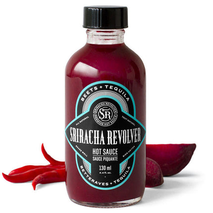 SRIRACHA REVOLVER Beets & Tequila Hot Sauce