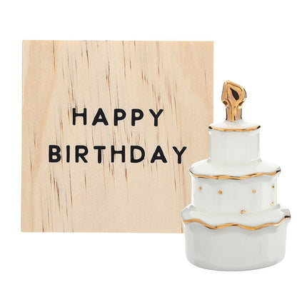 Happy Birthday Figurine in Box