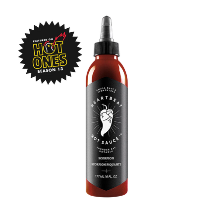 HEARTBEAT Scorpion Hot Sauce, 6oz.