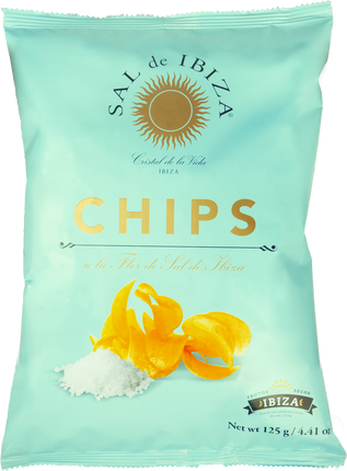 SAL DE IBIZA Gourmet Potato Chips, 125g