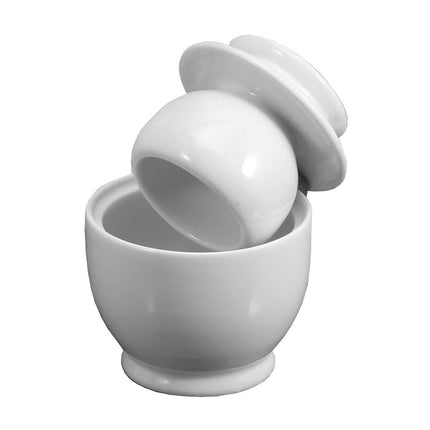 White Ceramic Butter Bell