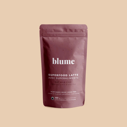 BLUME Superfood Latte, Oat Milk Chai