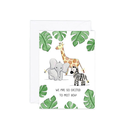 ALMEIDA ILLUSTRATIONS Excited to Meet You! (Mini Card)