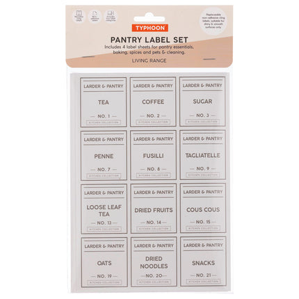 Pantry Label Set