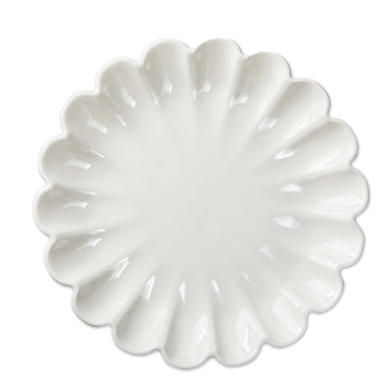 Earthenware Scalloped Plate