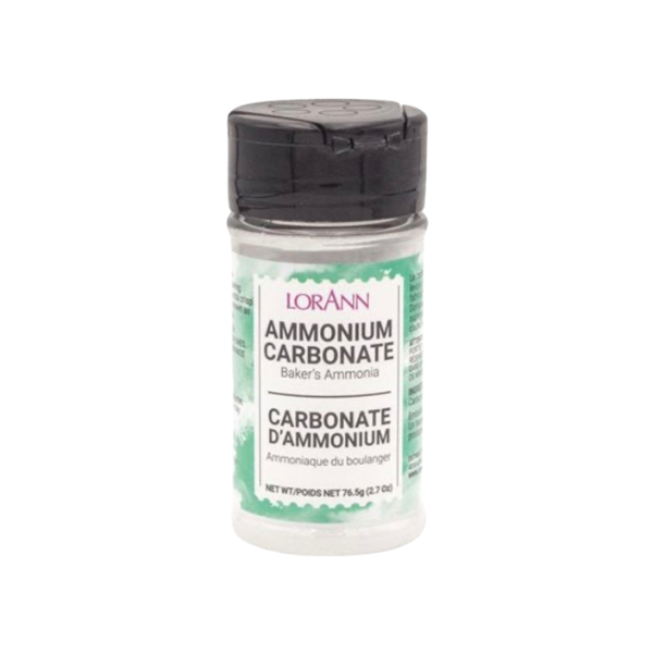 LORANN Ammonium Carbonate (Baker's Ammonia), 76.5g