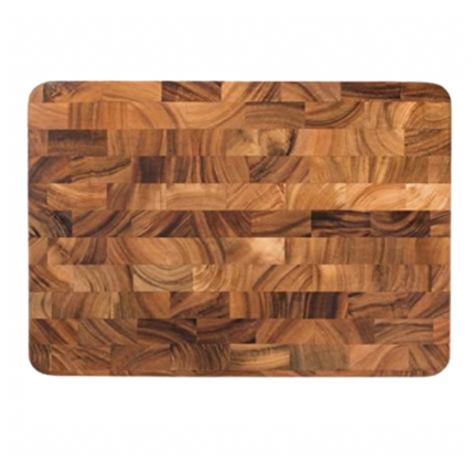 Charleston Acacia Wood Prep Station, 20"x14"