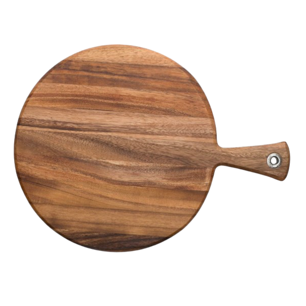 Round Acacia Paddle Board