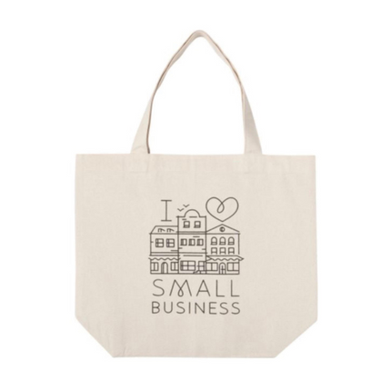 I Love Small Business Tote