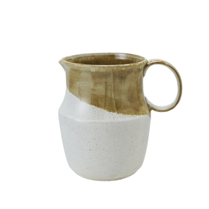Reactive Stoneware Pitcher