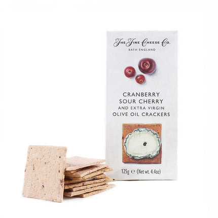 THE FINE CHEESE CO. Cranberry Sour Cherry Crackers