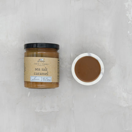 FINCH & FENNEL Sea Salt Caramel Sauce