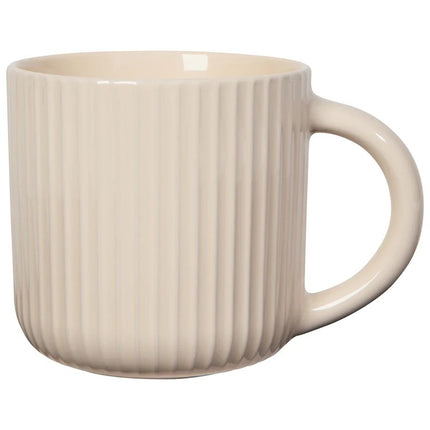 Stoneware Fluted Mug, 22oz