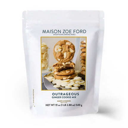 MAISON ZOE FORD Outrageous Ginger White Chocolate Cookies