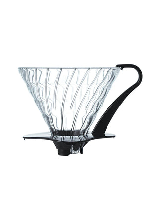 HARIO V60 Glass Dripper, Black