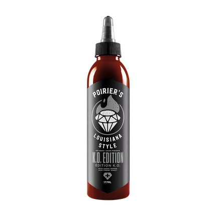 HEARTBEAT Poirier's KO Edition Louisiana Style Hot Sauce, 6oz.