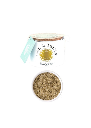 SAL DE IBIZA Fleur De Sel in Ceramic Pot, Ibicencan Herbs