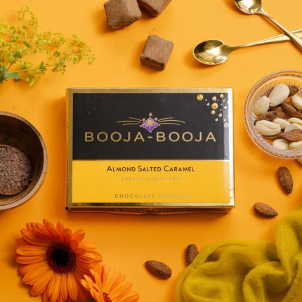 BOOJA-BOOJA Chocolate Truffles, Almond Salted Caramel