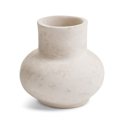 Bottle-Shaped Paper Mache Vase
