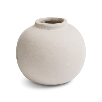 Round Paper Mache Vase
