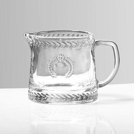 Glass Creamer or Sugar Bowl