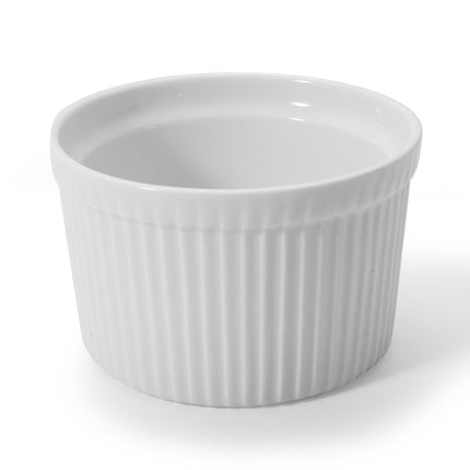Porcelain Tall Souffle Dish