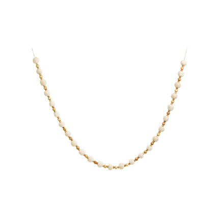 Wool and Wood Garland, 70"