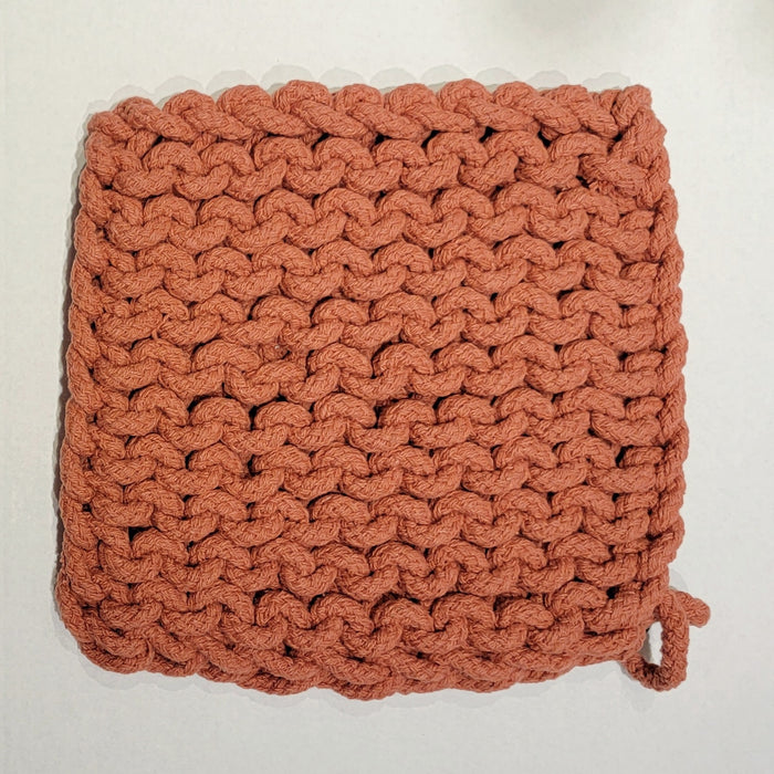 Chunky Knit Pot Holder/Trivet