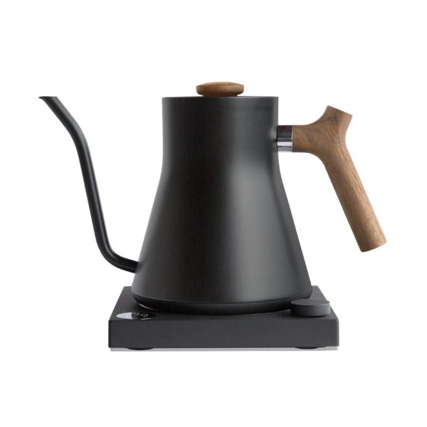 FELLOW Electric Stagg EKG Pour-Over Kettle, Black & Walnut