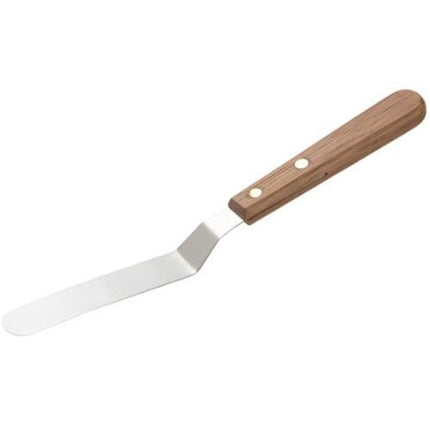 Offset Spatula, Walnut Handle, 3.5" Blade