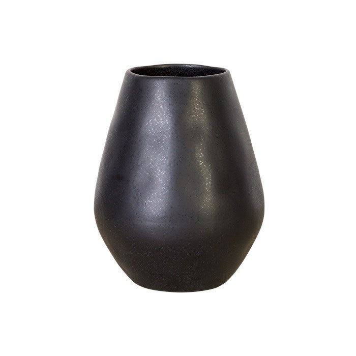 COSTA NOVA Matte Black Bulb Vase