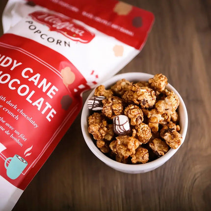 UTOFFEEA Candy Cane Hot Chocolate Popcorn