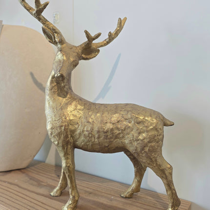 Gold Resin Deer