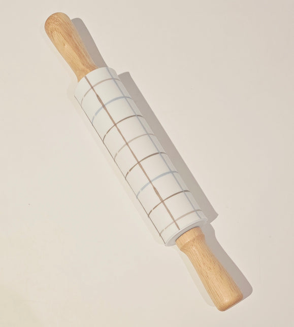 Silicone and Wood Rolling Pin