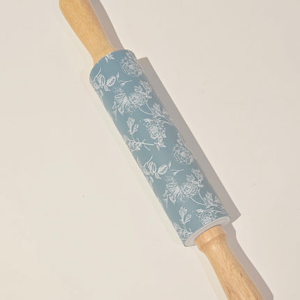 Silicone and Wood Rolling Pin
