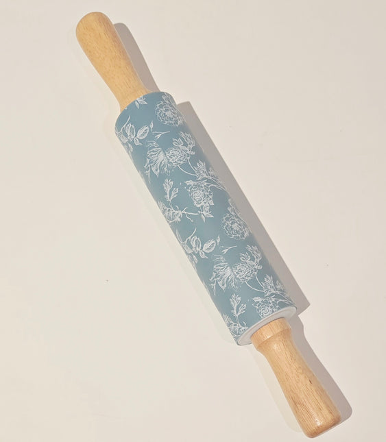 Silicone and Wood Rolling Pin