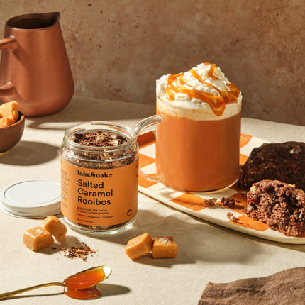 LAKE & OAK Salted Caramel Superfood Tea Blend