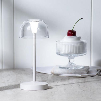 Tight Optic Pedestal Dessert Bowl