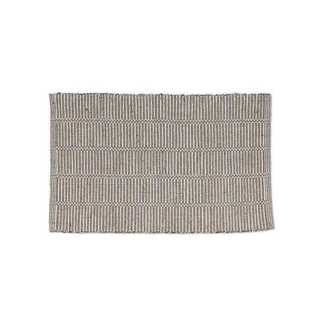 Broken Stripe Mat, 20" x 30"