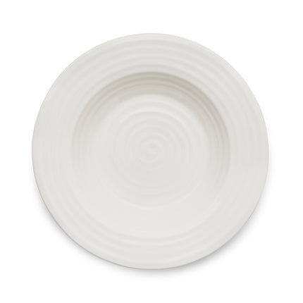 SOPHIE CONRAN Rimmed Soup Bowl, White, 10"
