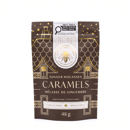 LITTLE B CONFECTIONERY Ginger Molasses Caramels