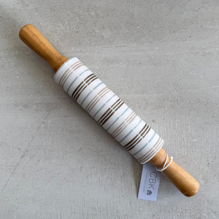 Silicone and Wood Rolling Pin