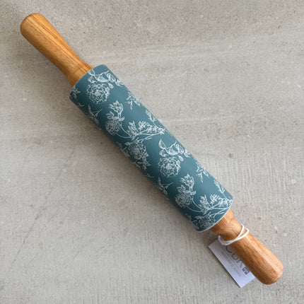 Silicone and Wood Rolling Pin
