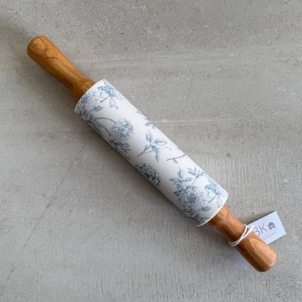 Silicone and Wood Rolling Pin