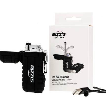 SIZZLE LIGHTERS Versa Rechargeable USB Lighter