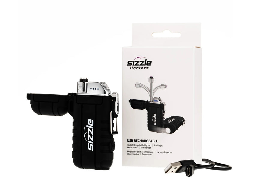 SIZZLE LIGHTERS Versa Rechargeable USB Lighter