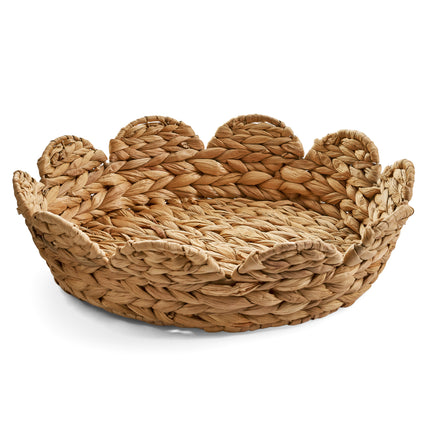 Woven Water Hyacinth Tray